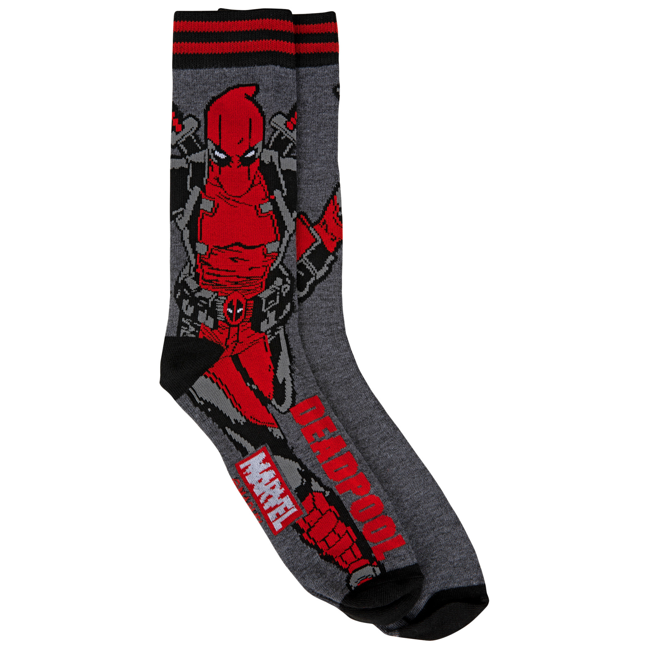 Deadpool JUMPN' Casual Crew Socks